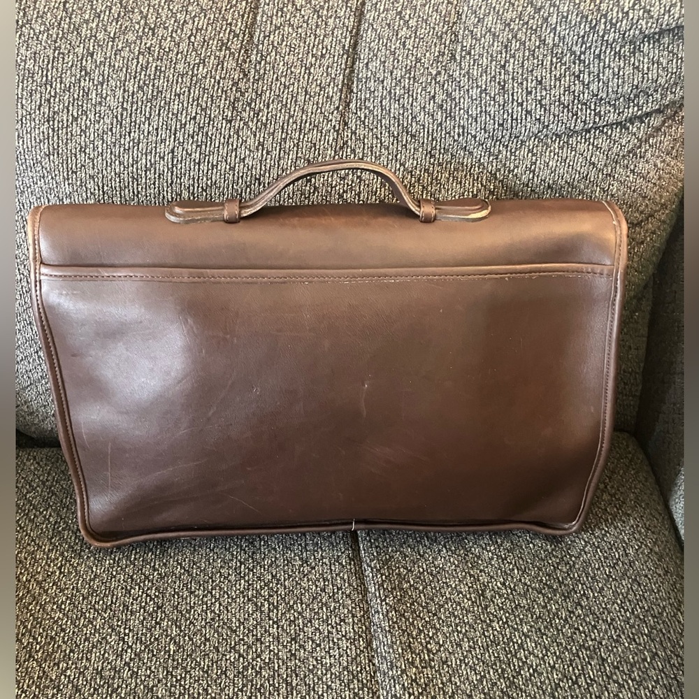 Vintage Coach 0178-30 leather  Lexington in mahogany top handle pre 1994 - Picture 2 of 16